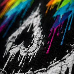 Broken Smiles – Lightning Skull | Oversized Faded T-Shirt