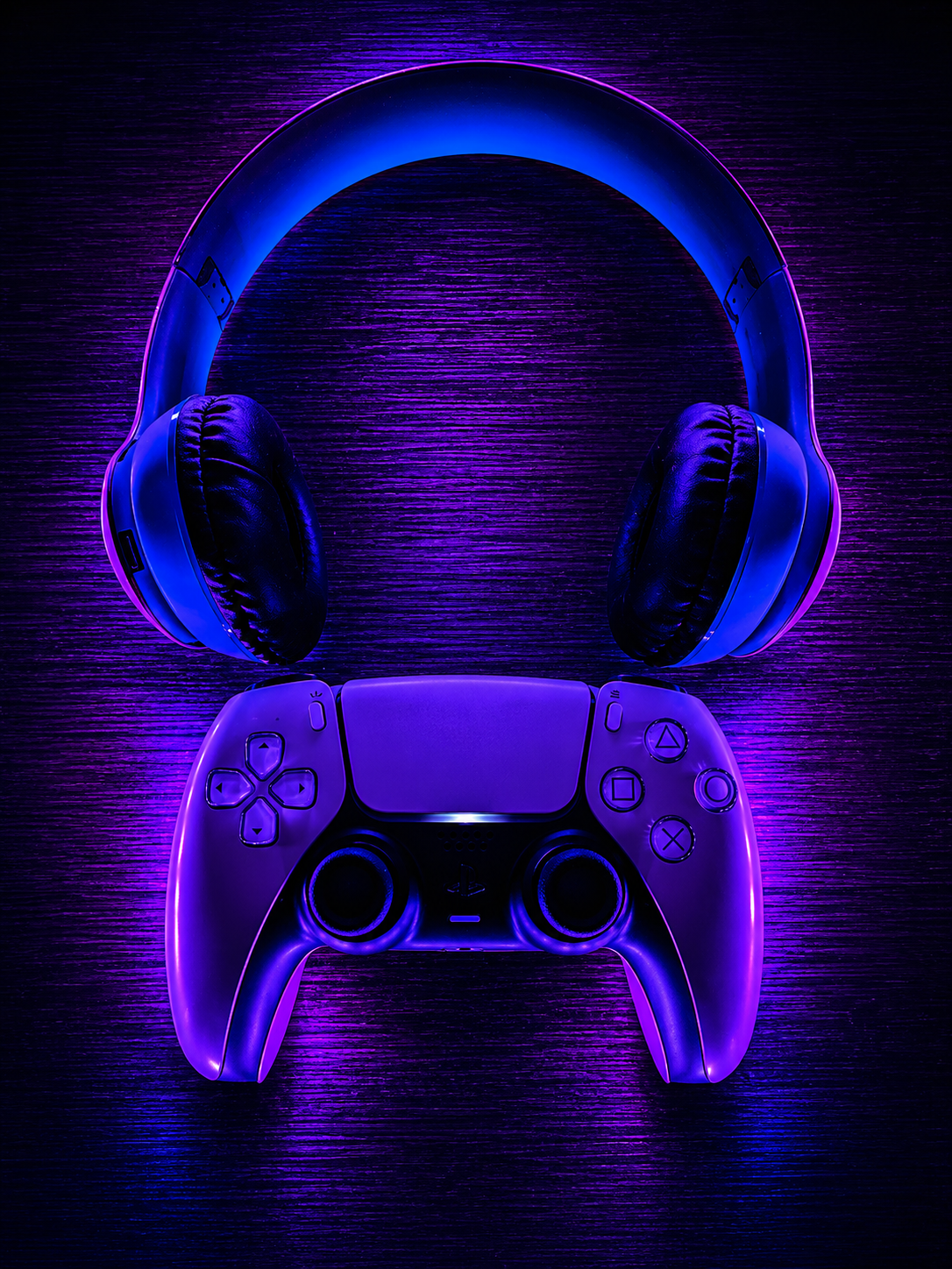 NS Gaming Wallpaper Pack – Team Neon Purple