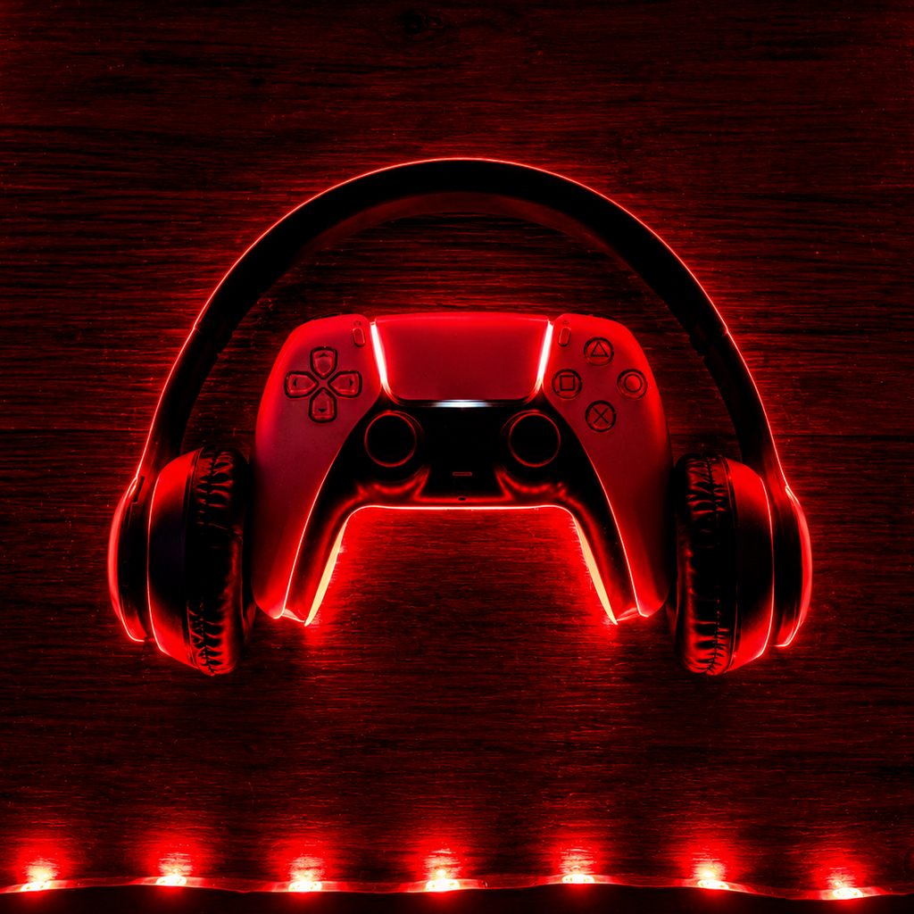 NS Gaming Wallpaper Pack – Red Pulse Edition