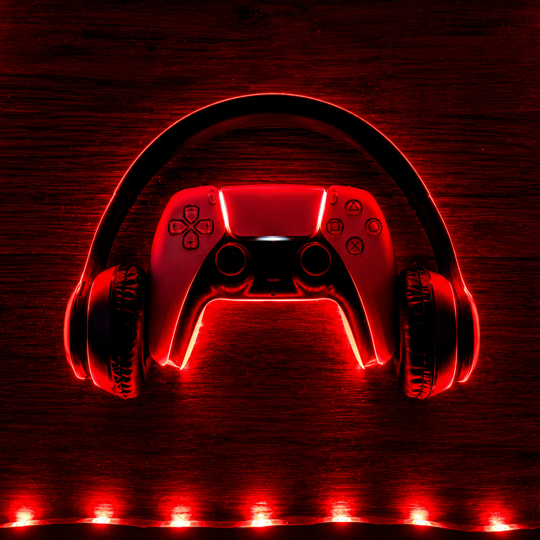 NS Gaming Wallpaper Pack – Red Pulse Edition