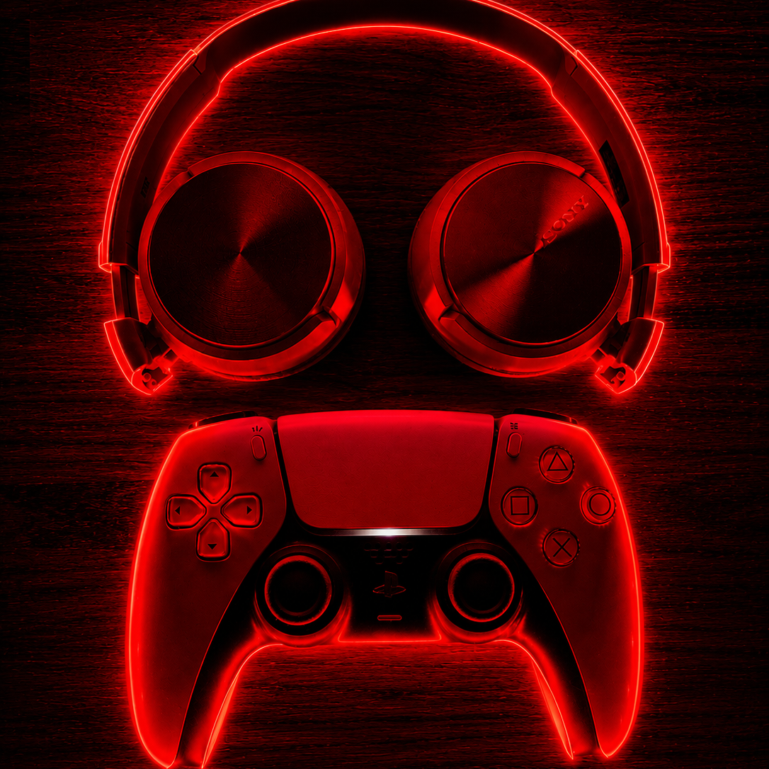 NS Gaming Wallpaper Pack – Red Pulse Edition